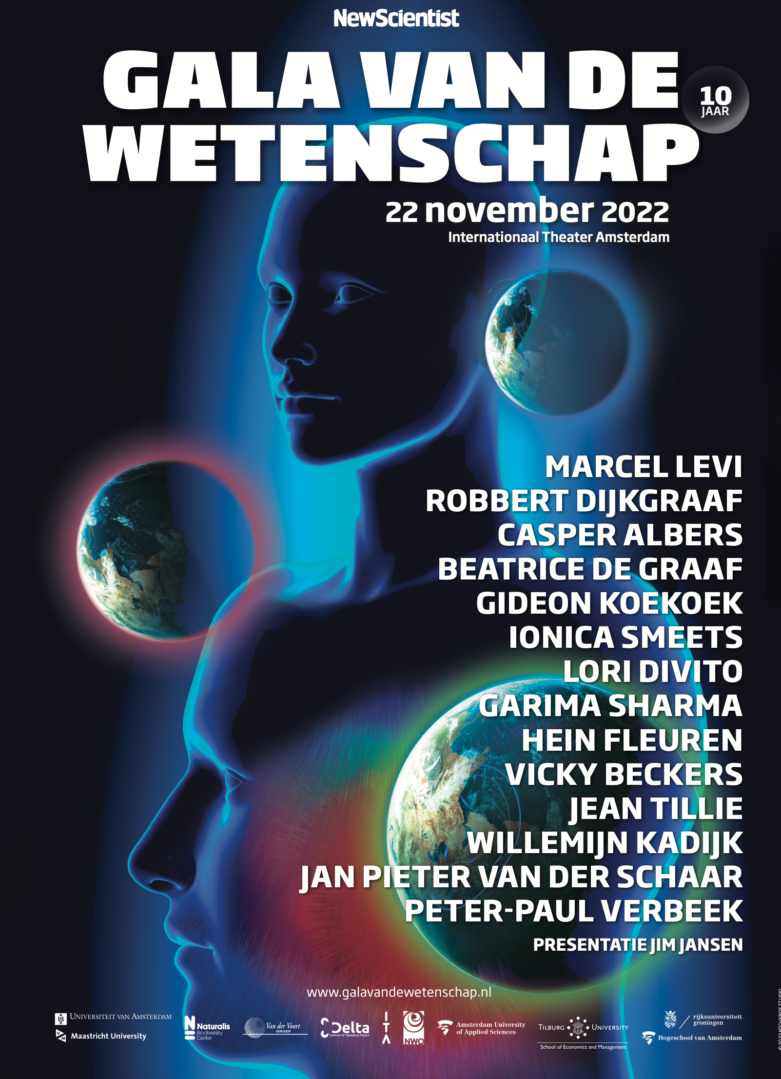 Gala van de Wetenschap 2022 Affiche